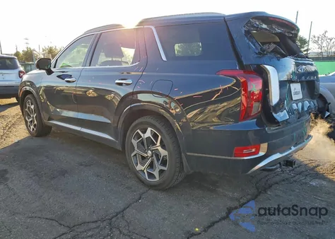 2022 Hyundai Palisade Calligraphy из США, поврежденный, VIN KM8R7DHE6NU408430